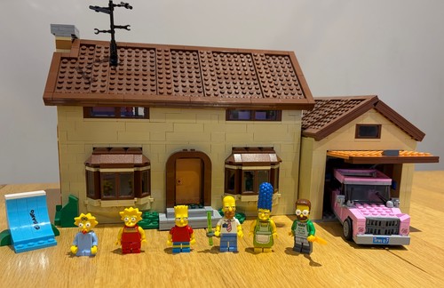 Lego the simpsons house - simpsons,