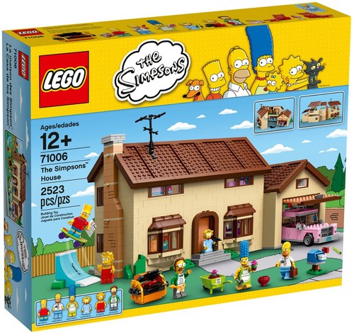 Lego 71006 the simpsons - lego, simpsons: