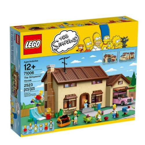 Lego simpsons house - simpsons,
