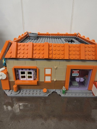 Lego krusty burger building - lego,
