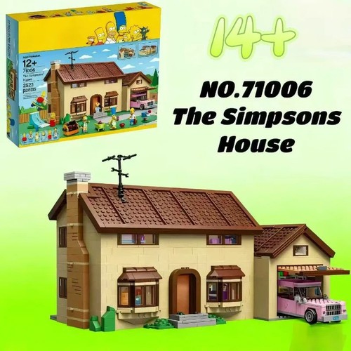 The simpsons house 2523pcs - house,