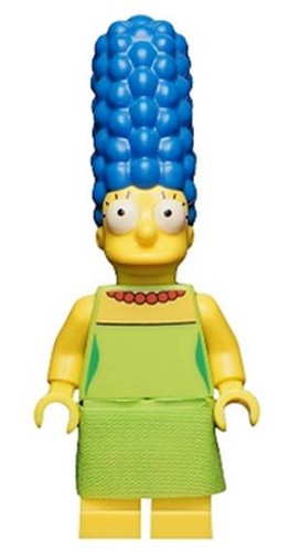 Lego marge simpson - marge, minifigure