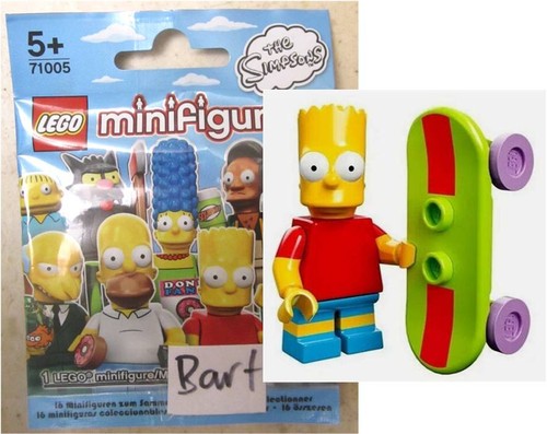 Lego bart simpson minifigure - bart,